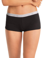 Hanes Women's Boyshort Underwear, Moisture-Wicking, 12-Pack