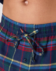 Hanes Men's Flannel Pajama Set, Plaid Print