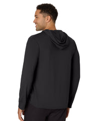 Hanes Moves Men’s Hooded Long-Sleeve T-Shirt, Moisture-Wicking