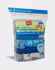Hanes Boys' Potty Trainer Boxer Briefs, Assorted, 6-Pack