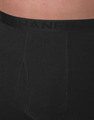 Hanes Ultimate Big Men's ComfortBlend Boxer Brief Underwear, Black/Grey, 3-Pack (Big & Tall Sizes)