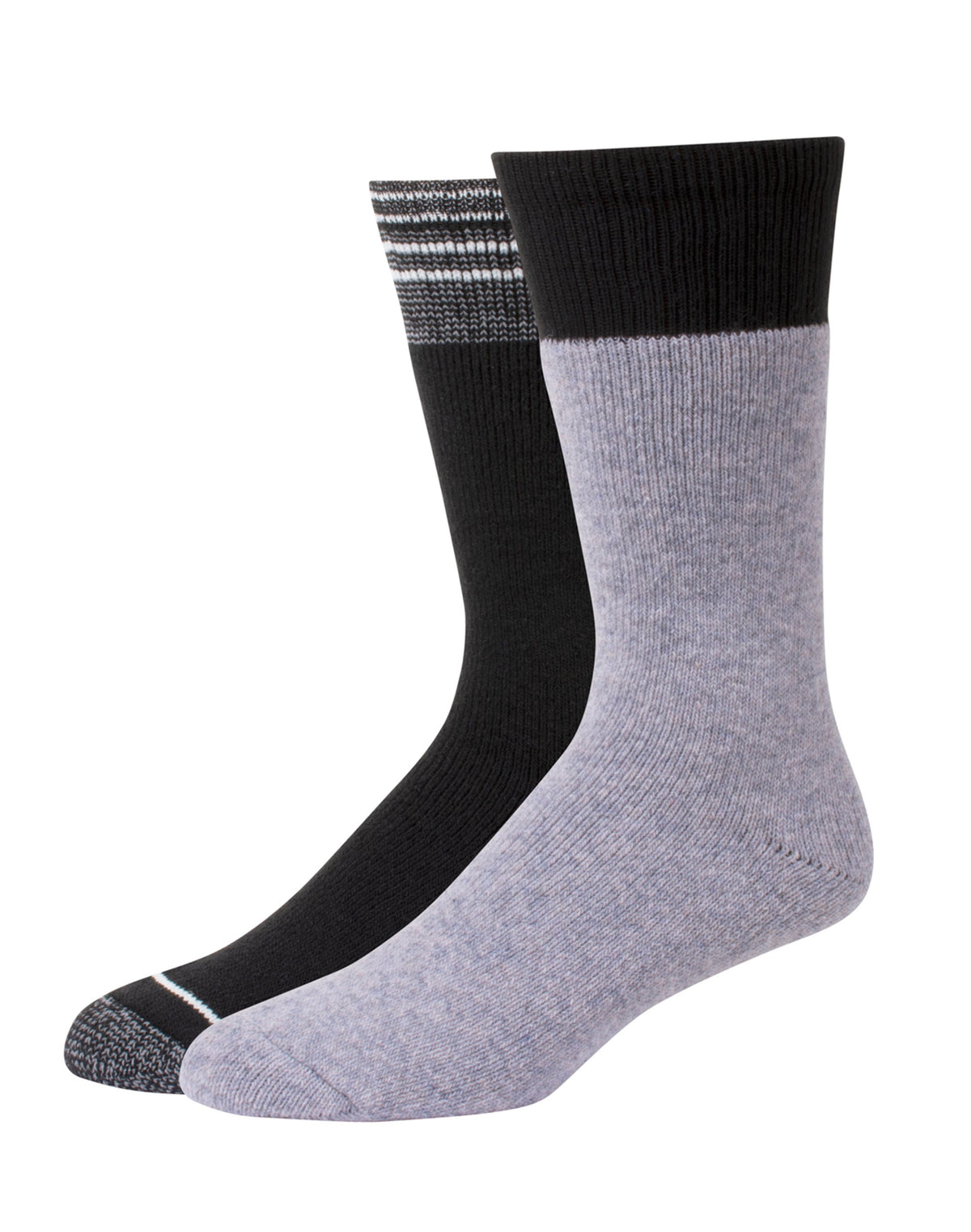 Hanes Men's Outdoor X-Temp Warmest Crew Socks Assorted 3-Pack
