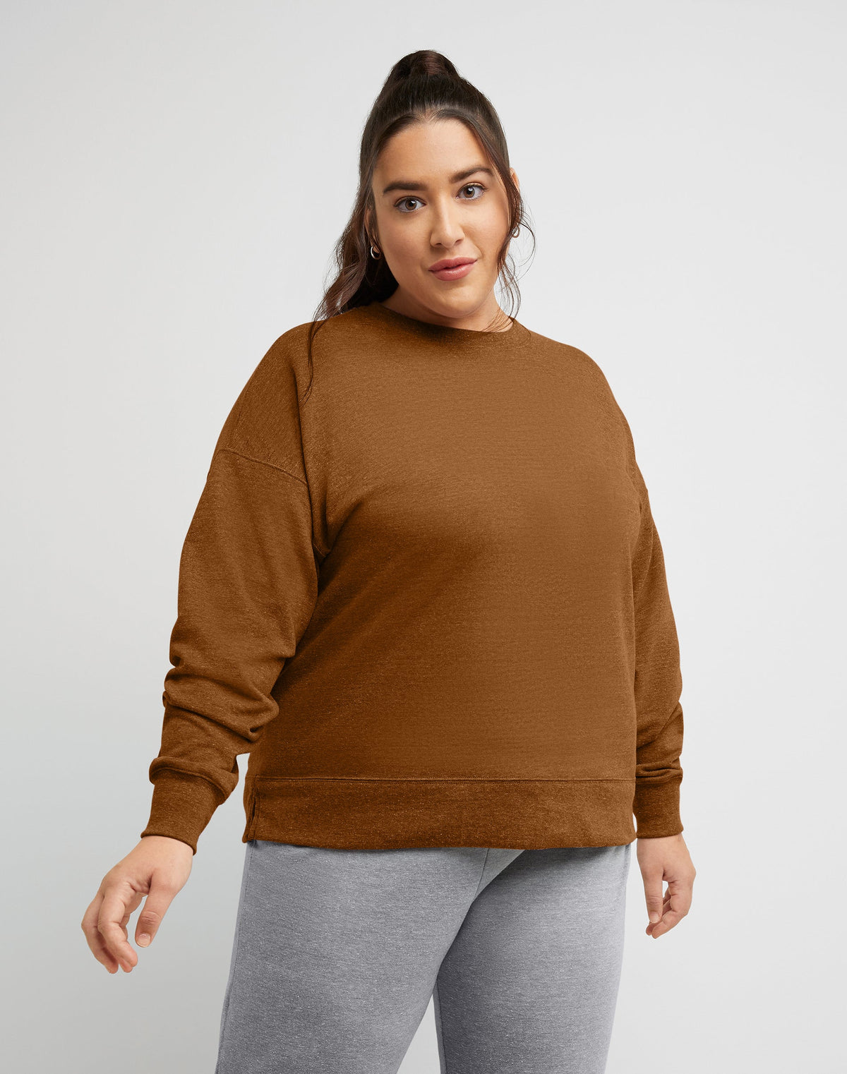 Hanes Originals Women's French Terry Sweatshirt (Plus Size)