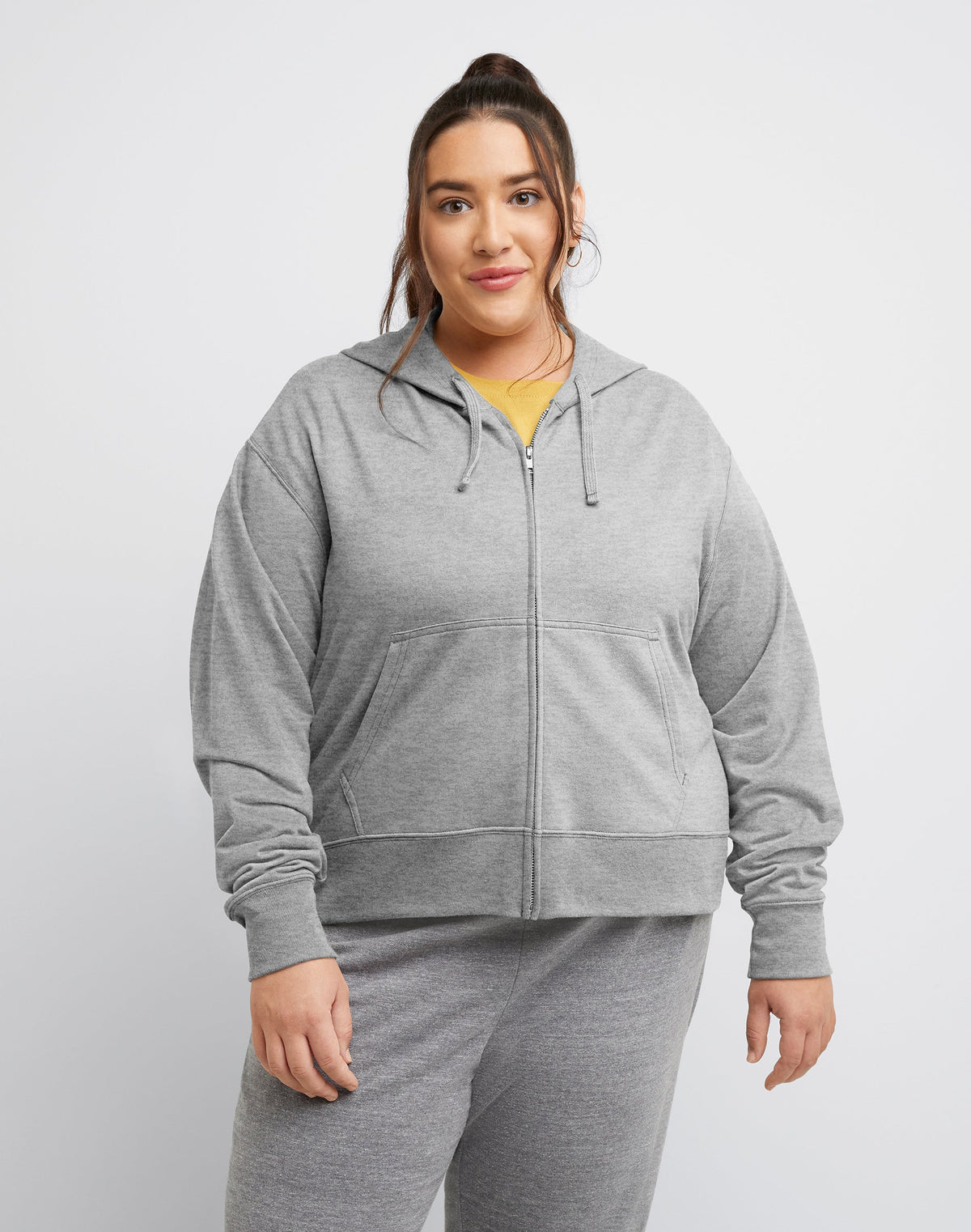 Hanes Originals Women's French Terry Hoodie (Plus Size)