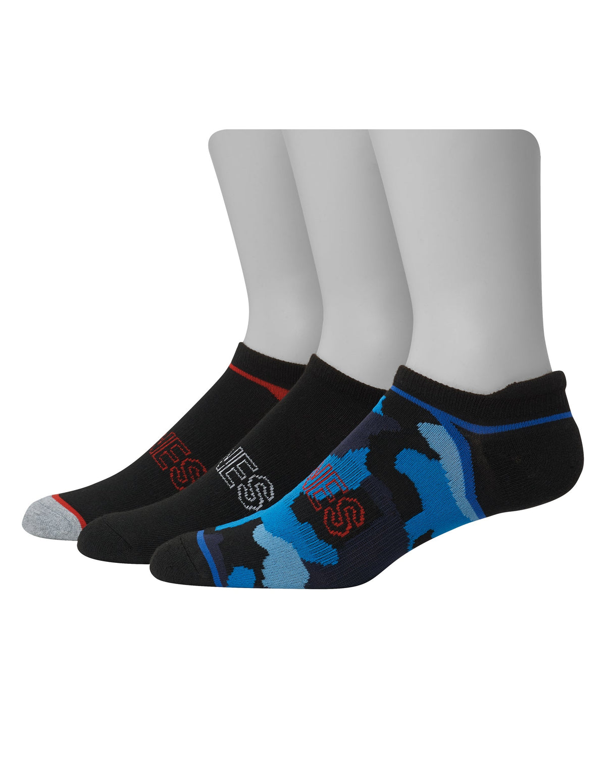 Hanes Young Men's Casual Heel Shield 3-Pack