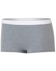 Hanes Originals Girls' Underwear Boyshorts Pack, Black & Assorted, 6-Pack <br>
