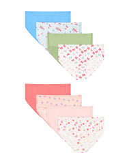 Hanes Ultimate Pure Comfort Girls' Brief Underwear, Cotton, 8-Pack