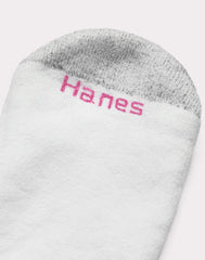 Hanes Women's Athletic Low Cut Socks, Full Sole Cushion, 10-Pairs