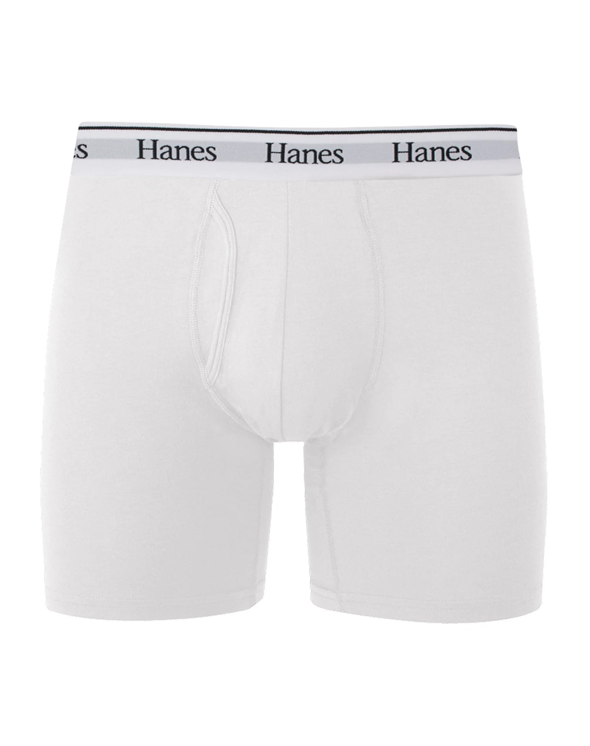 Hanes Originals Men's Stretch Cotton Boxer Brief Underwear, Moisture-Wicking