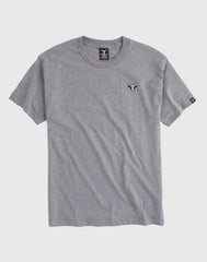 Hanes Beefy-T Unisex Heavyweight Cotton Graphic T-Shirt, Bull Logo