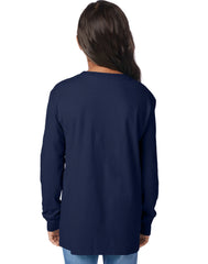 Hanes Kids' Garment Dyed Long Sleeve T-Shirt