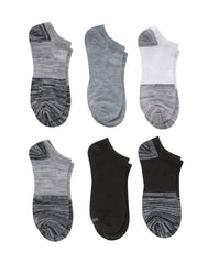 Hanes Women's Lightweight Performance No Show Socks, 6-Pairs