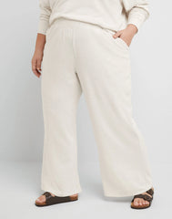 Hanes Originals Women's Fleece Palazzo Pants, 28.5" (Plus Size)