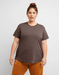 Hanes Originals Women's Tri-Blend T-Shirt, Relaxed Fit (Plus Size)