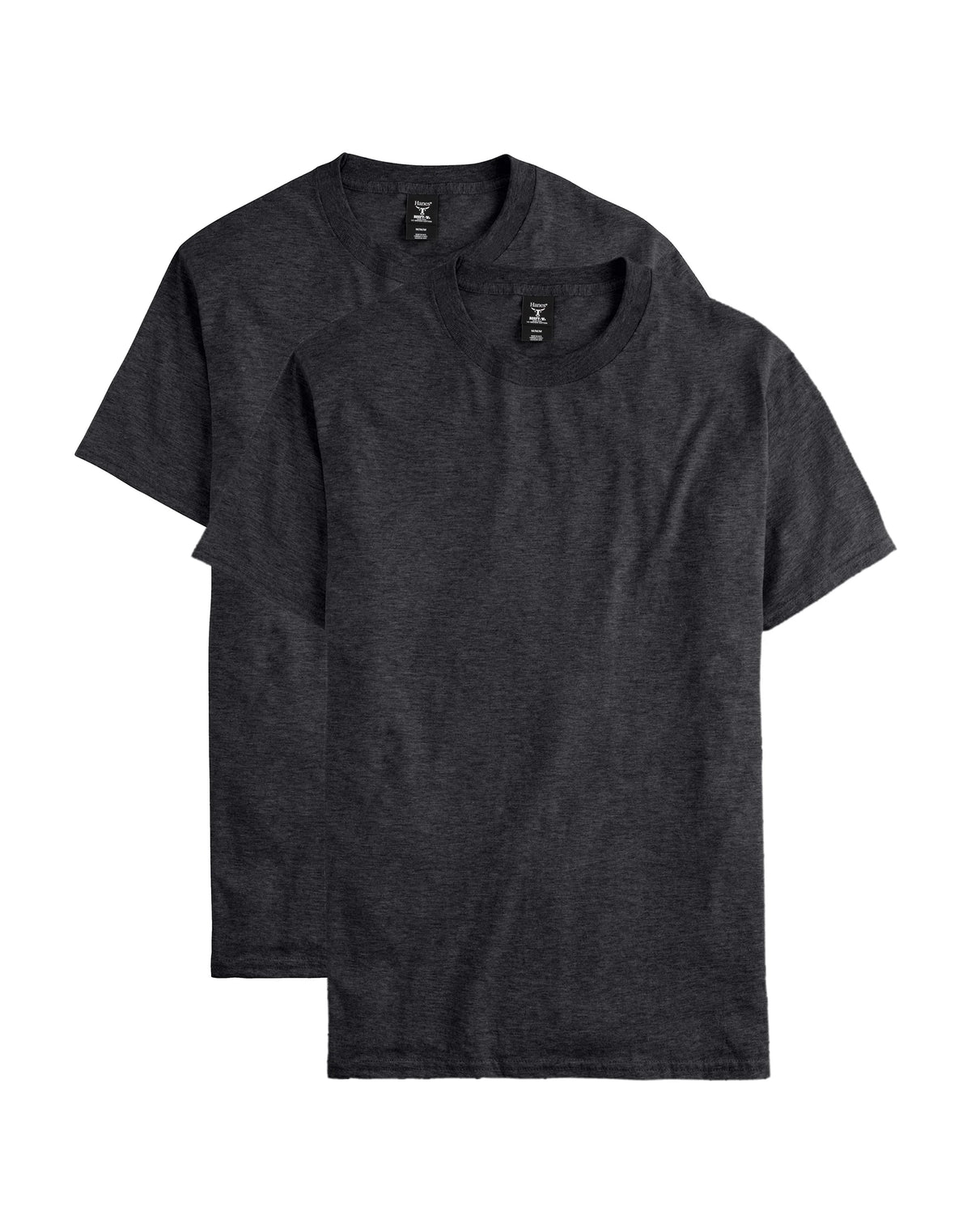 Hanes Beefy-T Men's Heavyweight Cotton T-Shirt, Value 2-Pack (Big & Tall Sizes)