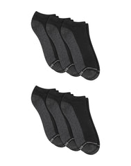 Hanes Double Tough Men's Low Cut Socks, Max Cushion, Shoe Sizes 12-14, 6-Pairs