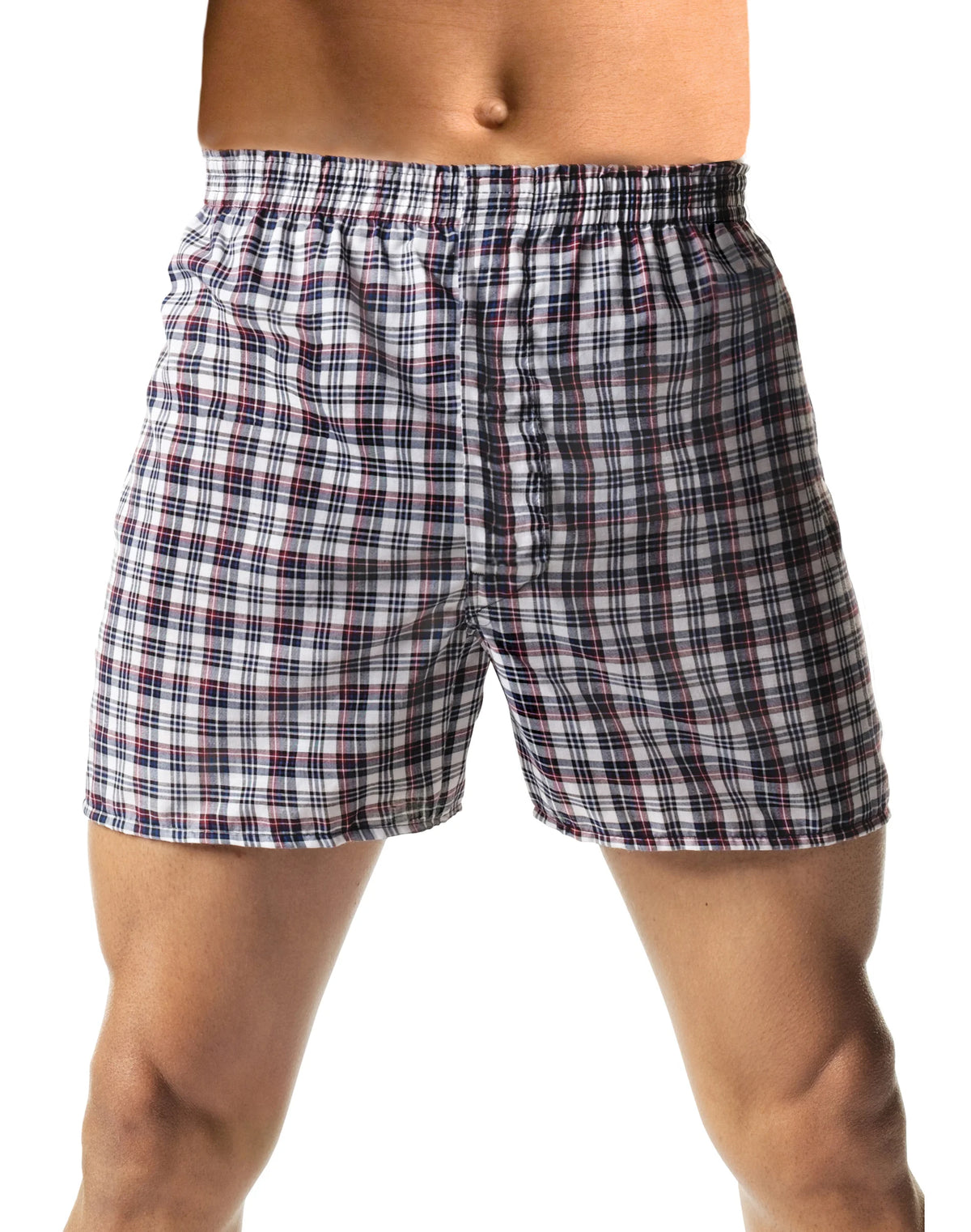 Hanes TAGLESS Woven Men's Boxers Pack, 3-Pack (3XL-5XL)