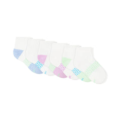 Hanes Absolute Active Ankle Socks Pack, 6-Pack, Heel-Shield Girls' School Socks