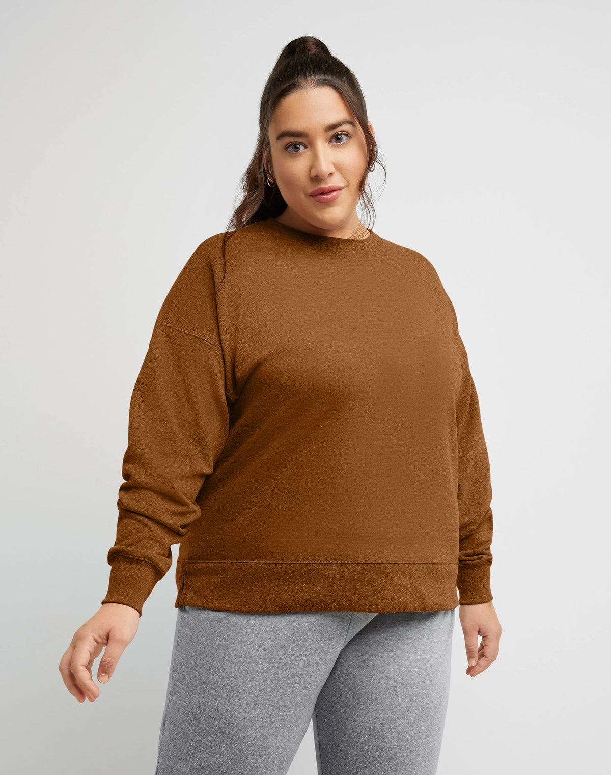 Hanes Originals Women's French Terry Sweatshirt (Plus Size)