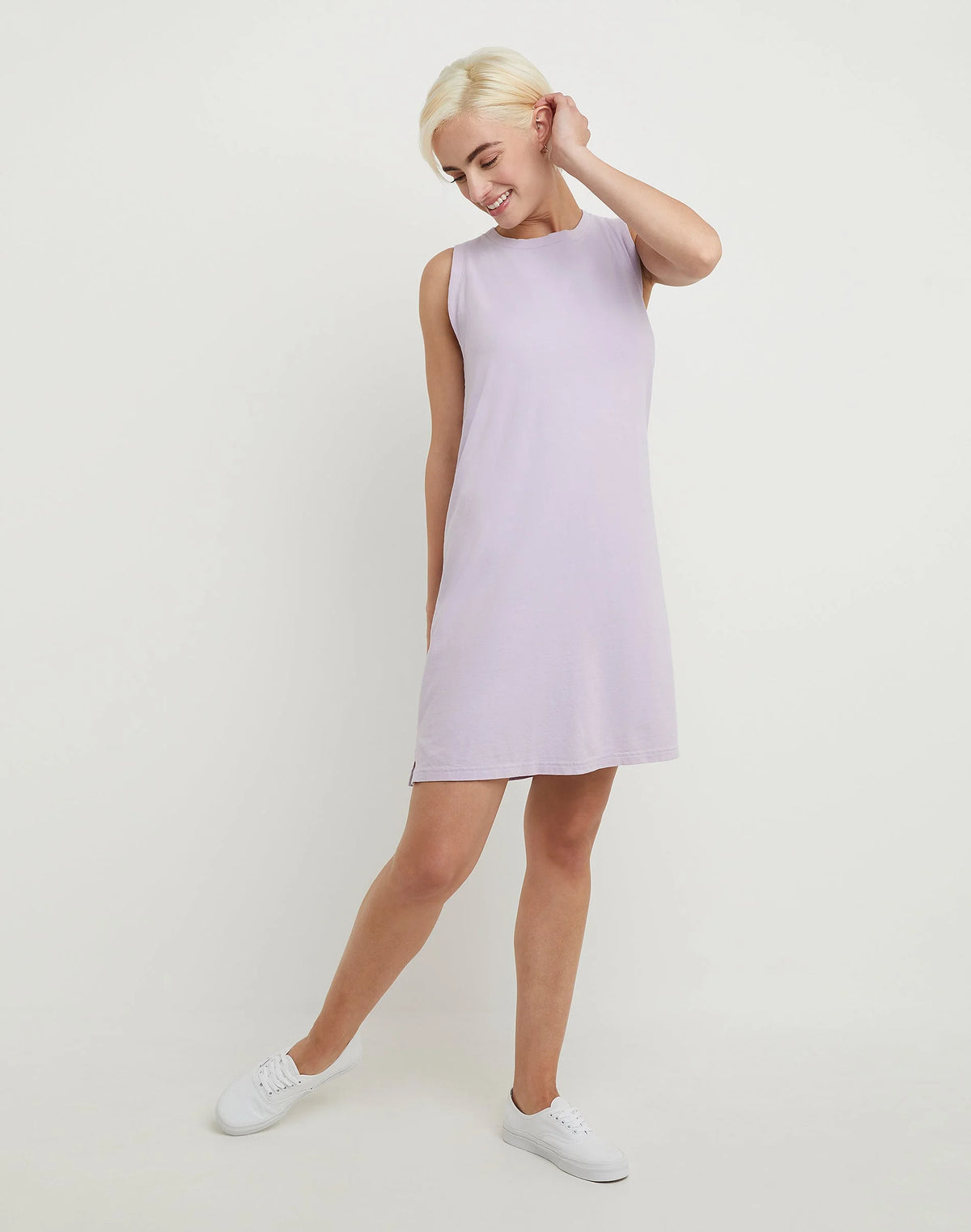 Hanes Women's Garment Dyed Tank Dress
