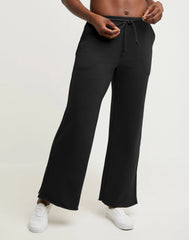 Hanes Women's Raw Edge Fleece Sweatpants With Pockets