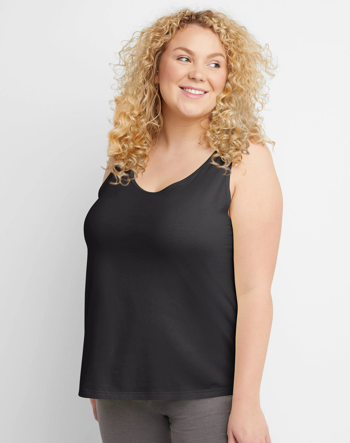 Hanes Originals Women's Cotton Tank (Plus Size)