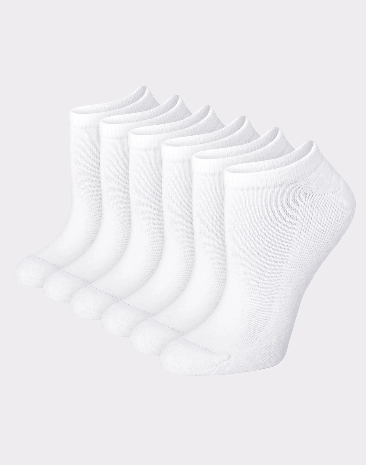 Hanes Ultimate Women's No Show Socks, Cushioned, 6-Pairs