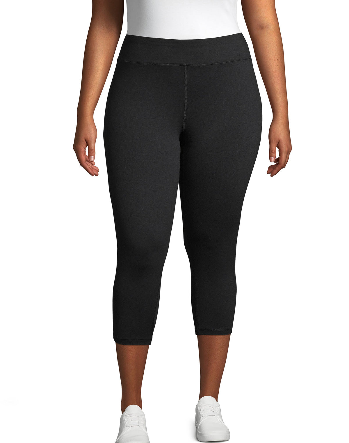 Hanes Just My Size Women's Active Capri Leggings, 20" (Plus Size)